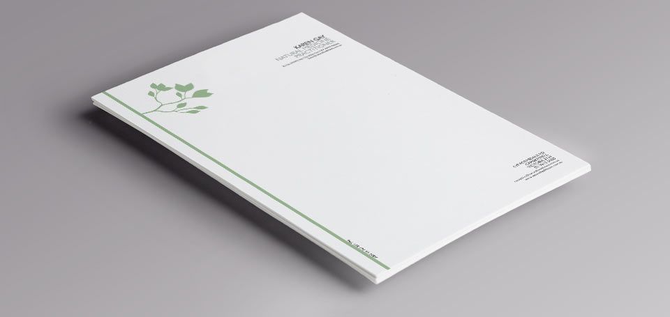 Letterhead design